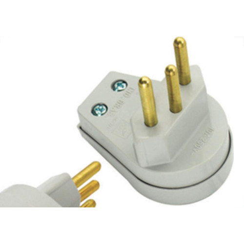 Pino Prensa 2P+T Radial Segur.Cinza 10A 111