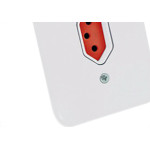 Conjunto Radial Pollar 1901376 1Tomada 20A Vermelho