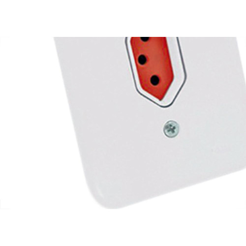 Conjunto Radial Pollar 1901376 1Tomada 20A Vermelho