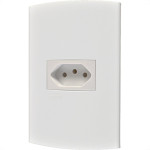 Conjunto Peesa Alfa 1541 1Tomada 10A Branco