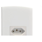 Conjunto Peesa Alfa 1541 1Tomada 10A Branco