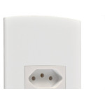 Conjunto Peesa Alfa 1545 1Tomada 20A Branco