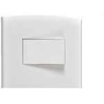 Conjunto Peesa Alfa 1543A 1 Interruptor Sim.Tom 10A