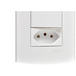 Conjunto Peesa Alfa 1548A 2 interruptores Sim.Tom 10A