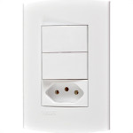 Kit C/4 - Conjunto Peesa Alfa 1548C 1S.1P.Tom 10A Branco