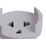 Pino Adaptador 2P+T Ilumi Segur.10A Cinza 1209