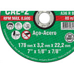 Disco Corte Itambe Ferro 7X7/8 Cae-2T