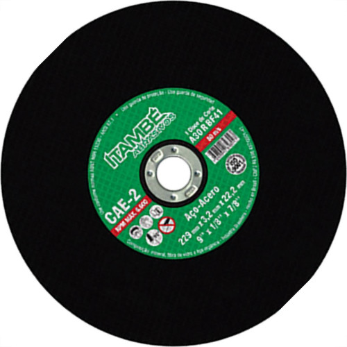 Disco Corte Itambe Ferro 9X7/8 Cae-2T