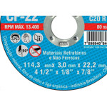 Disco Corte Itambe Refr 4.1/2X7/8 Cf22