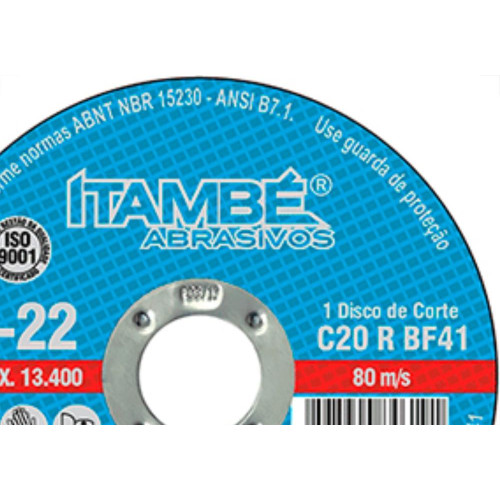 Disco Corte Itambe Refr 4.1/2X7/8 Cf22