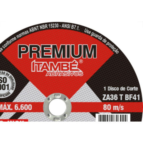 Disco Sped/Inox Premium Itambe 9X7/8