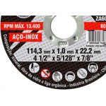 Disco Sped/Inox Premium Itambe 4.1/2X7/8 - Kit C/25 Unidades