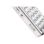 Luminaria Emergencia Bivolt 30 Leds Elgin