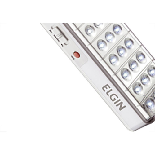 Luminaria Emergencia Bivolt 30 Leds Elgin