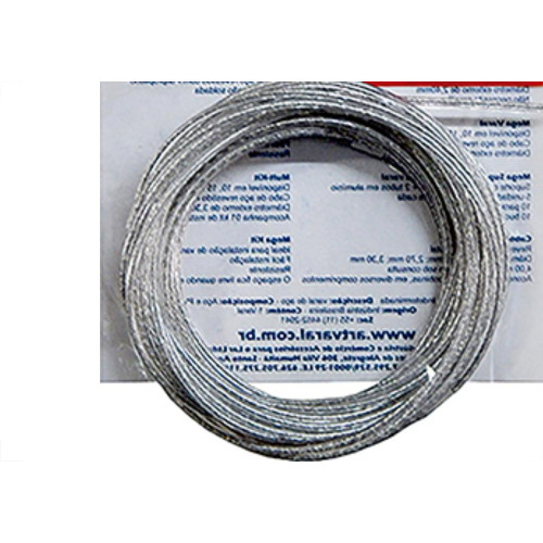 Varal De Aco Mega 10Mt 2,7Mm