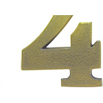 Numero Colonial Pexcel 4 - Kit C/10 Unidades