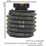 Resistencia Hydra Corona Ducha Gord 4T 220V