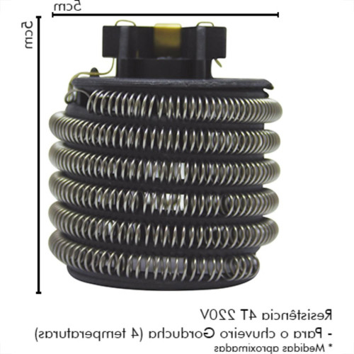 Resistencia Hydra Corona Ducha Gord 4T 220V
