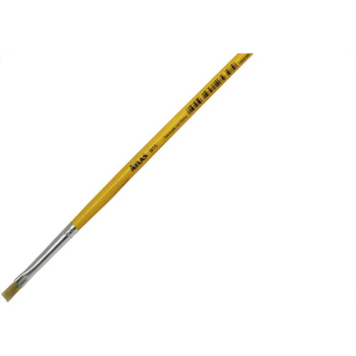Pincel Atlas Achatado 915/02 - Kit C/12 Unidades