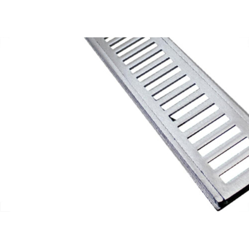 Grelha Alum Compl.10X100 Escovad Ac Vent