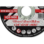 Disco Sped/Inox Premium Itambe 4.3/8X20 - Kit C/25 Unidades