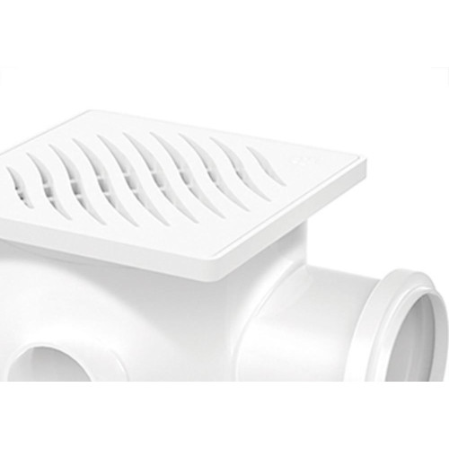 Caixa Sifonada Tigre Quad Branco 15X15X50