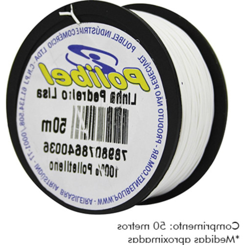 Linha Pedreiro Polibel Lisa C/ 50Mt - Kit C/12 Unidades