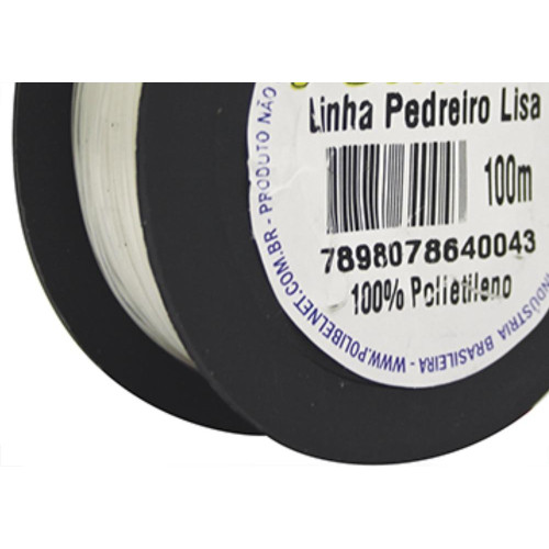 Linha Pedreiro Polibel Lisa C/100Mt - Kit C/12 Unidades