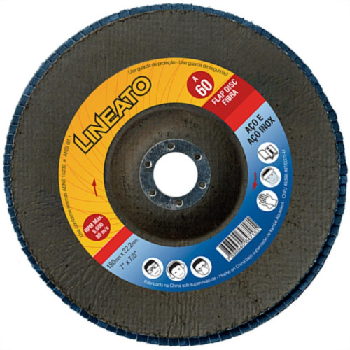 Disco Flap Lineato 7 X 60