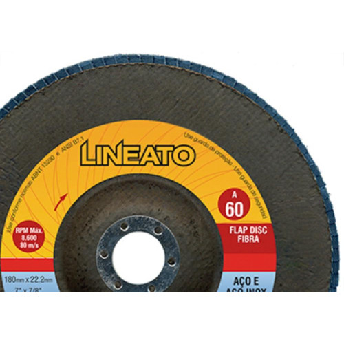 Disco Flap Lineato 7 X 60