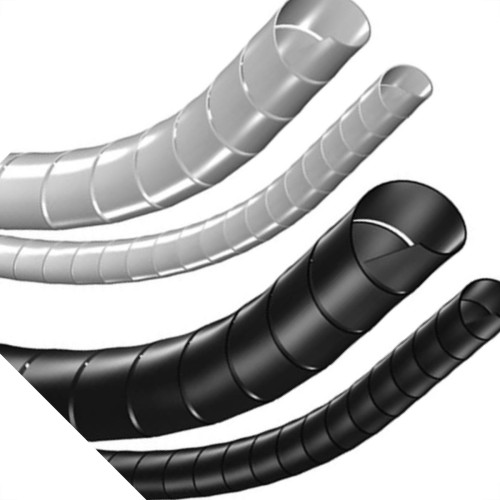 Organiz De Fio Overtime 10Mm 1,00Mt Pr