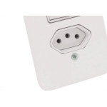 Conjunto Radial Pollar 1901218 1S 1Tomada 20A