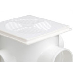 Caixa Sifonada Fortlev Quadr Branco 10 X 10 X 50