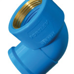 Cotovelo Azul Fortlev 3/4 X 1/2 - Kit C/20 Unidades