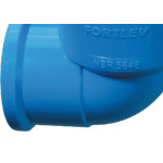 Cotovelo Azul Fortlev 3/4 X 1/2 - Kit C/20 Unidades