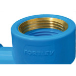 Cotovelo Azul Fortlev 3/4 X 1/2 - Kit C/20 Unidades