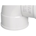 Cotovelo Esgoto Fortlev 40 X 90 Branco - Kit C/25 Unidades