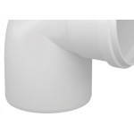 Cotovelo Esgoto Fortlev 50 X 90 Branco - Kit C/25 Unidades