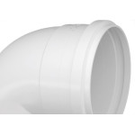 Cotovelo Esgoto Fortlev 50 X 90 Branco - Kit C/25 Unidades