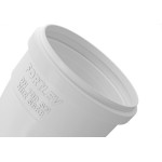 Cotovelo Esgoto Fortlev I 100X45 Branco - Kit C/10 Unidades