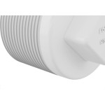 Plug Fortlev Rr 3/4 X 3/4 Branco - Kit C/50 Unidades