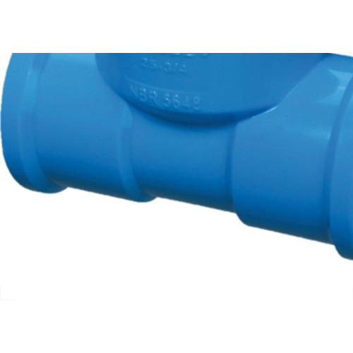 Tee Azul Fortlev 3/4 X 1/2 - Kit C/15 Unidades