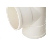 Tee Esgoto Fortlev 40 X 40 Branco - Kit C/25 Unidades