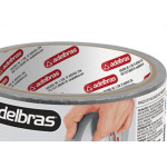 Fita Silver Tape Adelbras Cinza 48Mmx10M