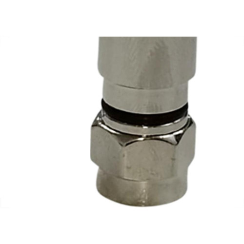 Conector P/Crimpar Compressao Rg-06 - Kit C/10 Unidades
