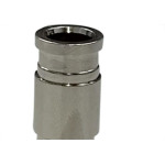 Conector P/Crimpar Compressao Rg-06 - Kit C/10 Unidades