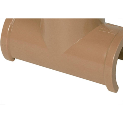 Tapa Furo Tee PVC Liso Liso P/Cano 3/4