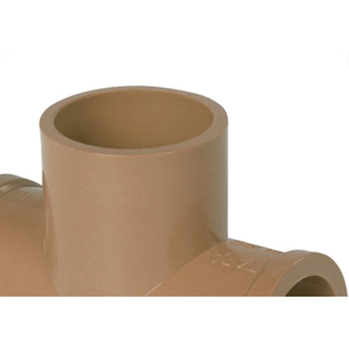 Tapa Furo Tee PVC Liso Liso P/Cano 3/4