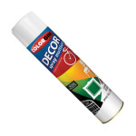Spray Colorgin Decor Branco Fosco 360Ml 8841 - Kit C/6 LA