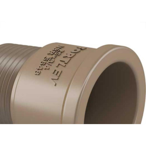 Adaptador Curto Fortlev 1 Marrom - Kit C/25 Unidades